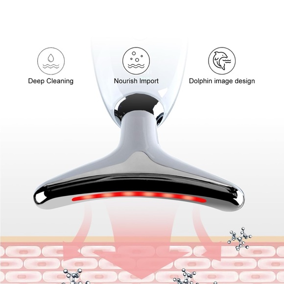 Face And Neck Massager target wrinkles Anti-Aging - Picture 5 of 5